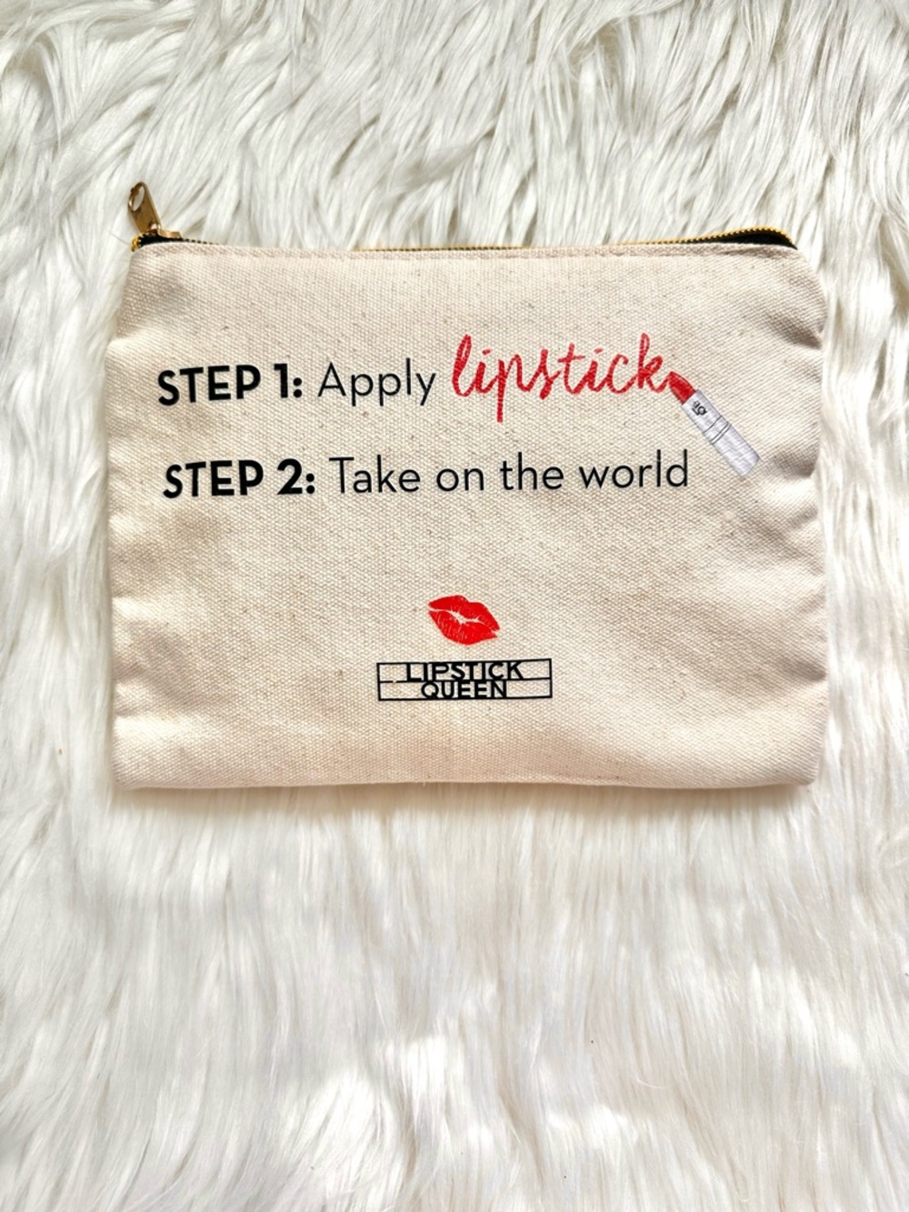 LIPSTICK QUEEN MAKEUP BAG